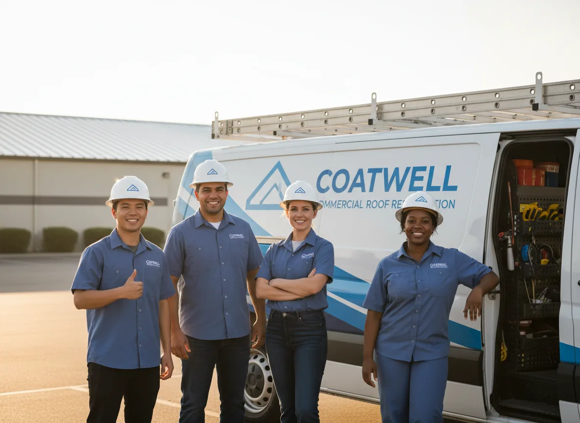 Commercial roof coating company in Rogersville, AL
